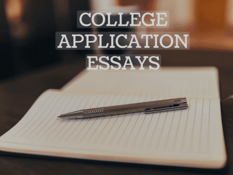 Writing A College Application Essay