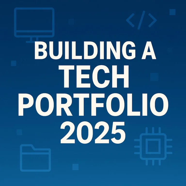 Building a tech portfolio to get hired in Silicon Valley