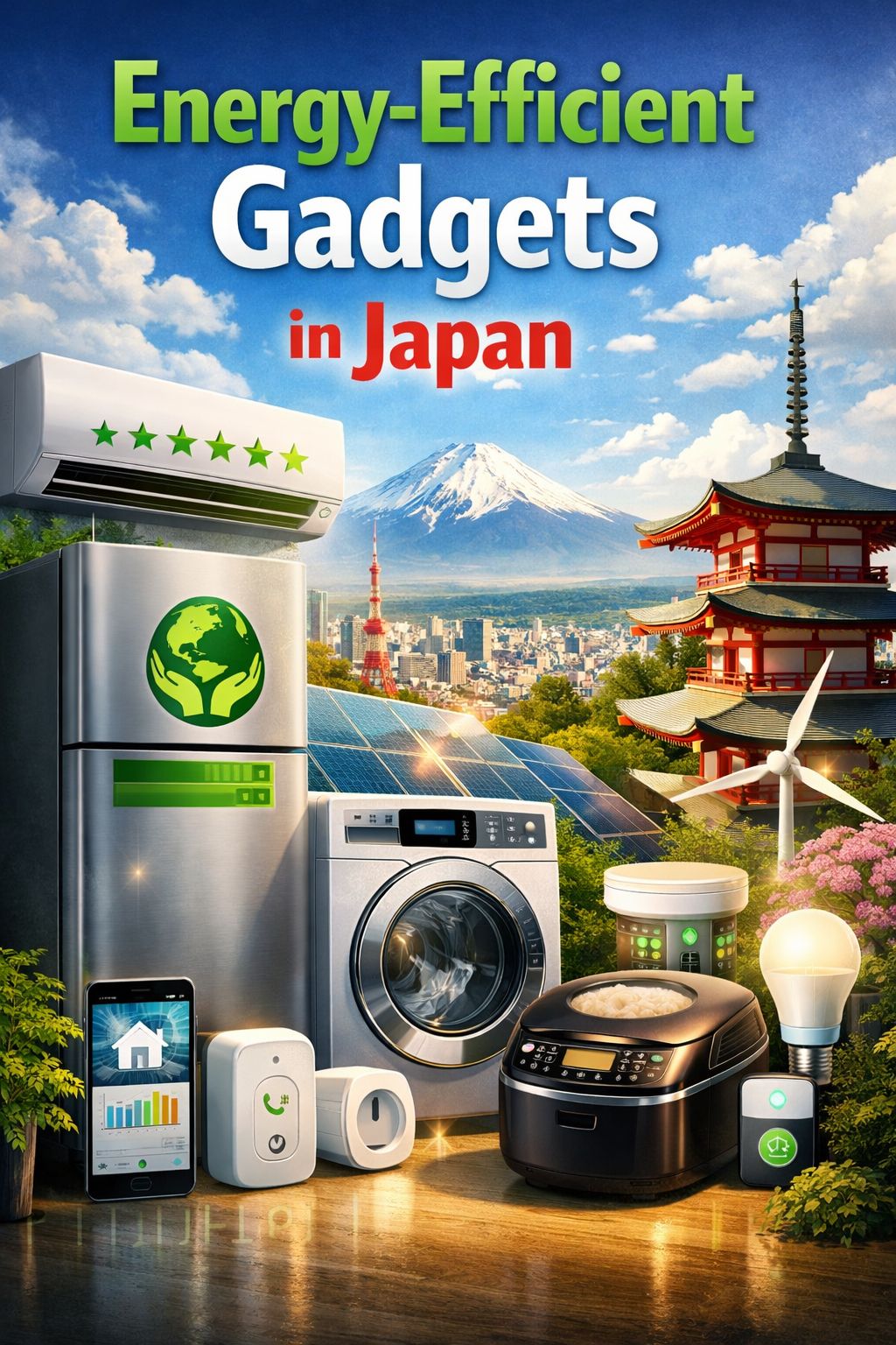 Energy-Efficient Gadgets in Japan (2026) - Sustainable Tech That Cuts Power Bills 1 Energy-Efficient Gadgets in Japan (2026) - Sustainable Tech That Cuts Power Bills