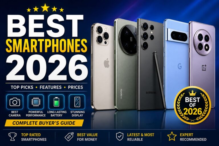 Best Smartphones 2026-The Ultimate Buying Guide for Every User